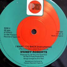  UKオリジナル盤 ★ Wendy Roberts / I Want You Back ☆ JACKSON 5 の極上カヴァー_画像4