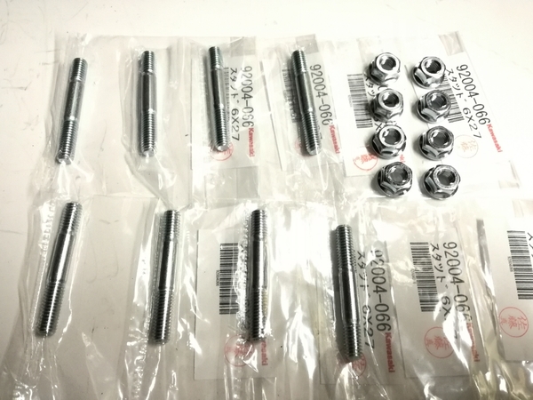 PayPay☆ Z400FX Z400GP Z400J 用純正 マフラースタッドボルト