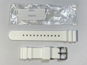 R033013J9 SEIKO プロスペックス 22mm 純正シリコンバンド ホワイト SBDN051/V147-0BP0用 ネコポス送料無料