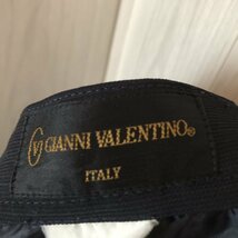 ◆GIANNI VALENTINO/黒のハーフパンツ/ブランドロゴ入り◆pt_画像7