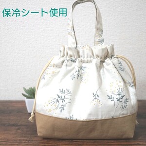 保冷ランチバッグ*レースフラワー*デコレクションズ