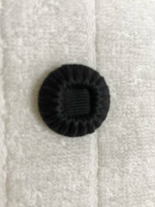 3255　約25㍉　黒　 ボタン １個セット　ビンテージ　 未使用品　手芸　裁縫　おしゃれ　ハンドメイド　DIY　リメイク