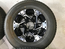 深リム WEDS MUDVANCE05 アドベンチャー ジムニー シエラ 15インチ 6J ±0 195/80R15 ブリヂストン JB74 タイヤホイールセット ホイール_画像5