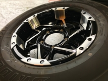 深リム WEDS MUDVANCE05 アドベンチャー ジムニー シエラ 15インチ 6J ±0 195/80R15 ブリヂストン JB74 タイヤホイールセット ホイール_画像7