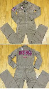 ヒステリックグラマー つなぎ ★新品★オールインワン オーバーオール hystericglamour サロペット ジャンプスーツ カーゴパンツ ヒスミニ