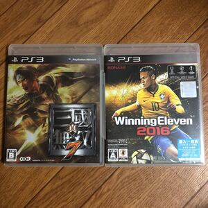 PS3 真三國無双7 & ウイニングイレブン2016 セット!