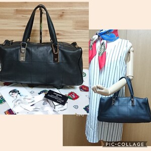 【メルカリ様専用】美品 正規品 ギャランティカード付き シャネル チョコバー ラムスキン ハンドバッグ ボストンバッグ
