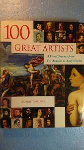  English art [100 Great Artists/100 person. . large . art house ]Gramercy Books 2006 year 