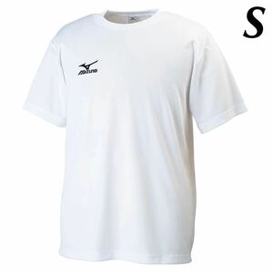  Mizuno navi dry . sweat speed . short sleeves T-shirt white S size new goods ①