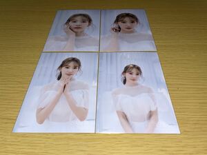 HKT48 IZ*ONE 宮脇咲良 [宮脇咲良卒業コンサート～Bouquet～] netshop限定 ランダム生写真 4種コンプ 4