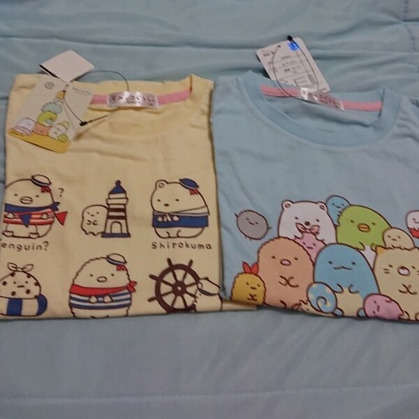 140cm すみっコぐらし 半袖 半袖Tシャツ 2枚組