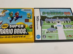 NEW スーパーマリオブラザーズ ダービースタリオン 2本セット DS 任天堂