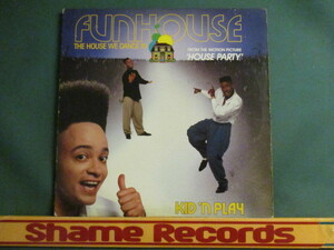 Kid 'N Play ： Fun House( The House We Dance In ) 12'' // Kid N Play / KidNPlay / 落札5点で送料無料