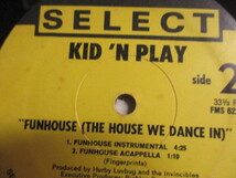 Kid 'N Play ： Fun House( The House We Dance In ) 12'' // Kid N Play / KidNPlay / 落札5点で送料無料_画像4