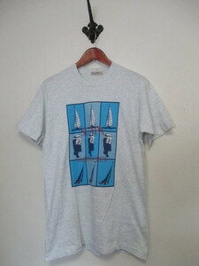 古着SCAPA スキャパメンズ グレープリントTシャツ（USED)52721②