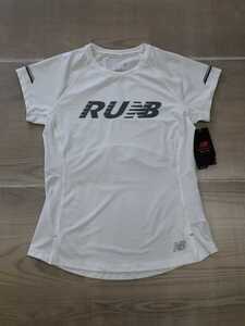 new balance NB ICE v2 レディース S ニューバランス グラフィックショートスリーブTシャツ AWT81201 ランニング ジョギング 半袖 Tシャツ
