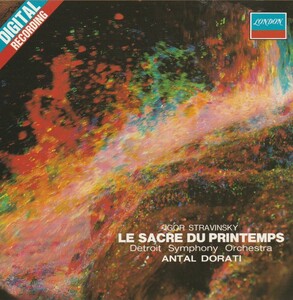 【CD】DORATI ドラティ/STRAVINSKY ストラヴィンスキー/Le Sacre Du Printemps バレエ音楽(春の祭典) ■西独 ■LONDON