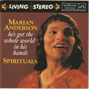 【CD】MARIAN ANDERSON/HE'S GOT THE WHOLE WORLD IN HIS HANDS SPIRITUALS