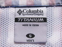 コロンビア COLUMBIA TITANIUM 半袖 OMNI-WICK シャツ Sサイズ ベンチレーション トレッキング アウトドア_画像6