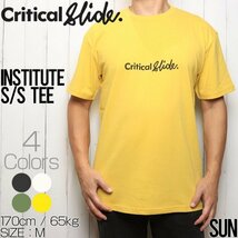 [クリックポスト対応] TCritical Slide クリティカルスライド TCSS ティーシーエスエス INSTITUTE S/S TEE 半袖Tシャツ TE2005 SUN Sサイズ_画像1