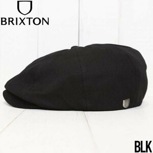 [クリックポスト対応] BRIXTON ブリクストン BROOD CAP ハンチング 10770　BLK　Sサイズ