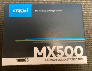 Crucial 内蔵SSD MX500 1TB SATA 2.5インチ
