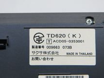 ■サクサ ： HM700 AGREA 30ボタン標準多機能電話機【TD620(K)】■113 ビジネスフォン_画像8