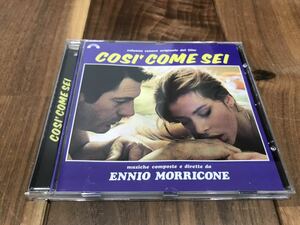 Ennio Morricone Cosi' Come Sei (Colonna Sonora Originale Del Filmero jacket ITALY Cinevox CD OST-PK 029 саундтрек музыка из фильмов 