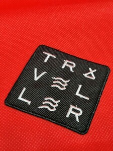 #TRAVELLER□刺繍“3D”アイロンパッチ=ワッペン#アップリケ/アイロン式Patch/size:6×6cm■1枚:499円