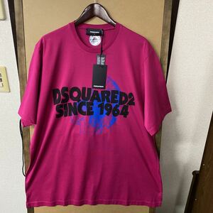 【新品】DSQUARED2 プリントTシャツ Lサイズ