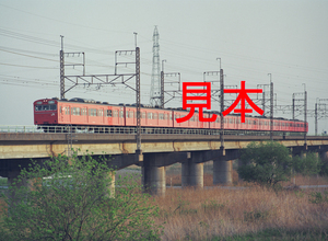 鉄道写真645ネガデータ、125413630008、103系（E9編成）、JR武蔵野線、北朝霞～西浦和、2001.04.26、（4110×3010）