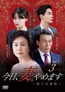 今日、妻やめます 偽りの家族 3(第5話、第6話)【字幕】 レンタル落ち 中古 DVD 韓国ドラマ