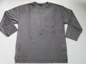  unused goods Urban Research 7 minute sleeve T-shirt . ash 38