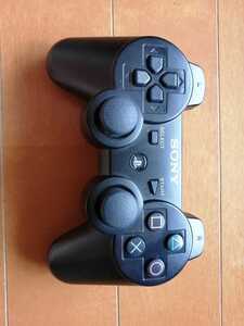 美品 PS3 コントローラー 純正 黒 デュアルショック3 DUALSHOCK3 送料無料 SONY プレステ3 500ma