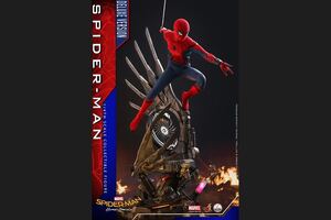  hot toys new goods, unopened quarter scale Spider-Man Home kaming Spider-Man DX version 1/4