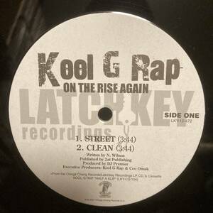 KOOL G RAP / ON THE RISE AGAIN / WITH A BULLET DJ PREMIER / MARLEY MARL