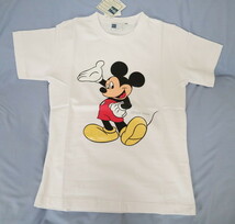 　＊新品 ディズニー Disney ミッキーマウス MICKEY MOUSE 半袖 プリント Tシャツ 送料込み980円 コットン100% サイズMホワイトLCT409_画像5