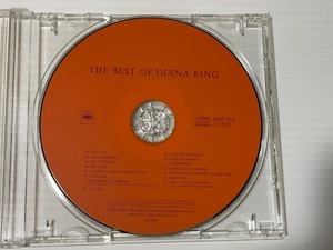 THE　BEST　OF　DIANA　KING　　ダイアナ・キング CDのみ