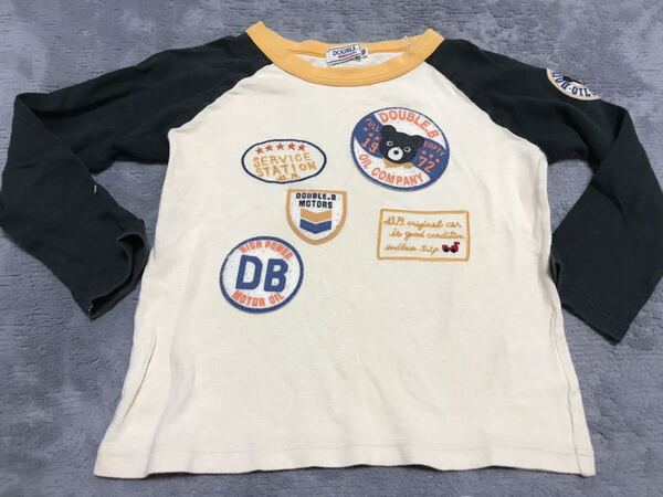 ミキハウスダブルB 長袖Tシャツ 100