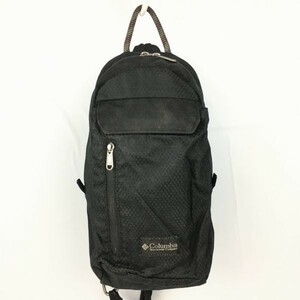 Columbia/ Colombia body one shoulder bag black outdoor tube NO.B8-39