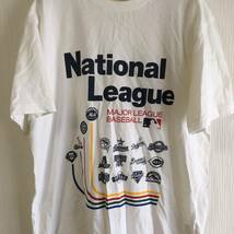 ユニクロ MLB National League メジャーリーグ コラボ メッツ デカロゴ 半袖 Ｔシャツ Lサイズ メンズ_画像3