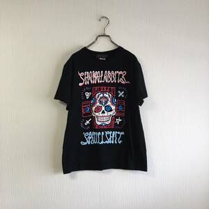 SKULL SHIT(スカルシット) BIGスカル 20TH ANNIVERSARYTシャツ メンズMサイズ 黒 ブラック エレル 10FEET