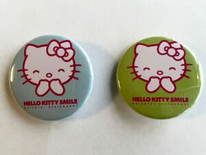 ハローキティ HELLOW KITTY SMILE 入場記念 ハローキティ 缶バッジセット 非売品