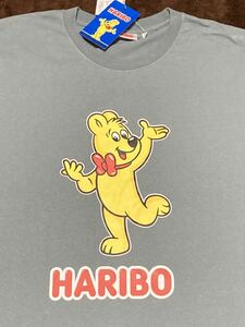 【3Lサイズ】希少 新品 ハリボー ゴールドベア Tシャツ HARIBO レトロ くま 企業 シャツ お菓子 駄菓子 グミ 半袖Tシャツ 地球 a