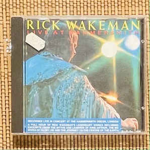即決送料無料、YES、RICK WAKEMANソロ、LIVE AT HAMMERSMITH、1985年、海外盤、訳あり