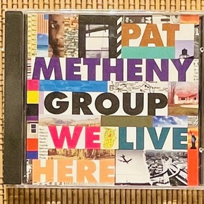 即決送料無料、Pat Metheny、WE LIVE HERE、パットメセニー、海外盤