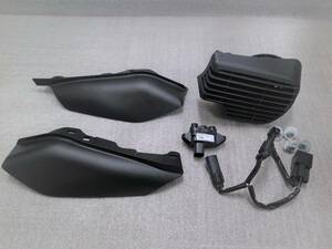 [ super special price ] Harley Davidson original 26800128 cool flow fan 57200157 mid frame * air deflector black 17 year on and after TOURING