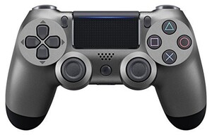 最新版 PS4 ワイヤレス コントローラー メタリックブラック プレステ4 互換品
