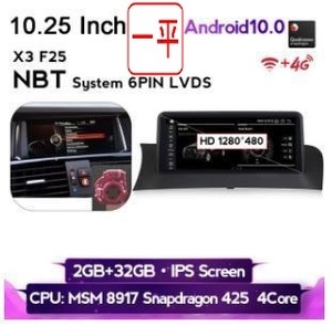 BMW X3 F25 Android navi MSM NBT CIC 32G