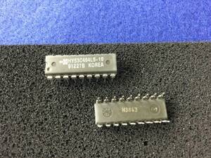 HY53C464LS-10【即決即送】ヒュンダイ 64Kx4-Bit DRAM [AZT6-21-21/280513M] Hyundai 256K DRAM ２個